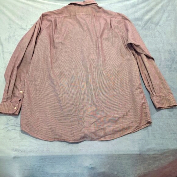 Vintage Ralph Lauren Button Down Red/White Checkered Men XL Long Sleeve Shirt - Picture 11 of 11